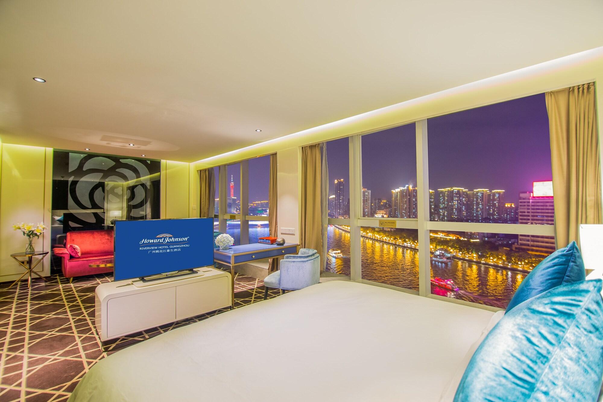 Howard Johnson Riverview Hotel Гуанджоу Екстериор снимка