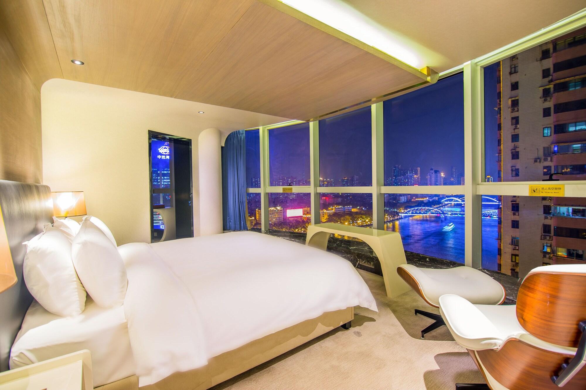 Howard Johnson Riverview Hotel Гуанджоу Екстериор снимка